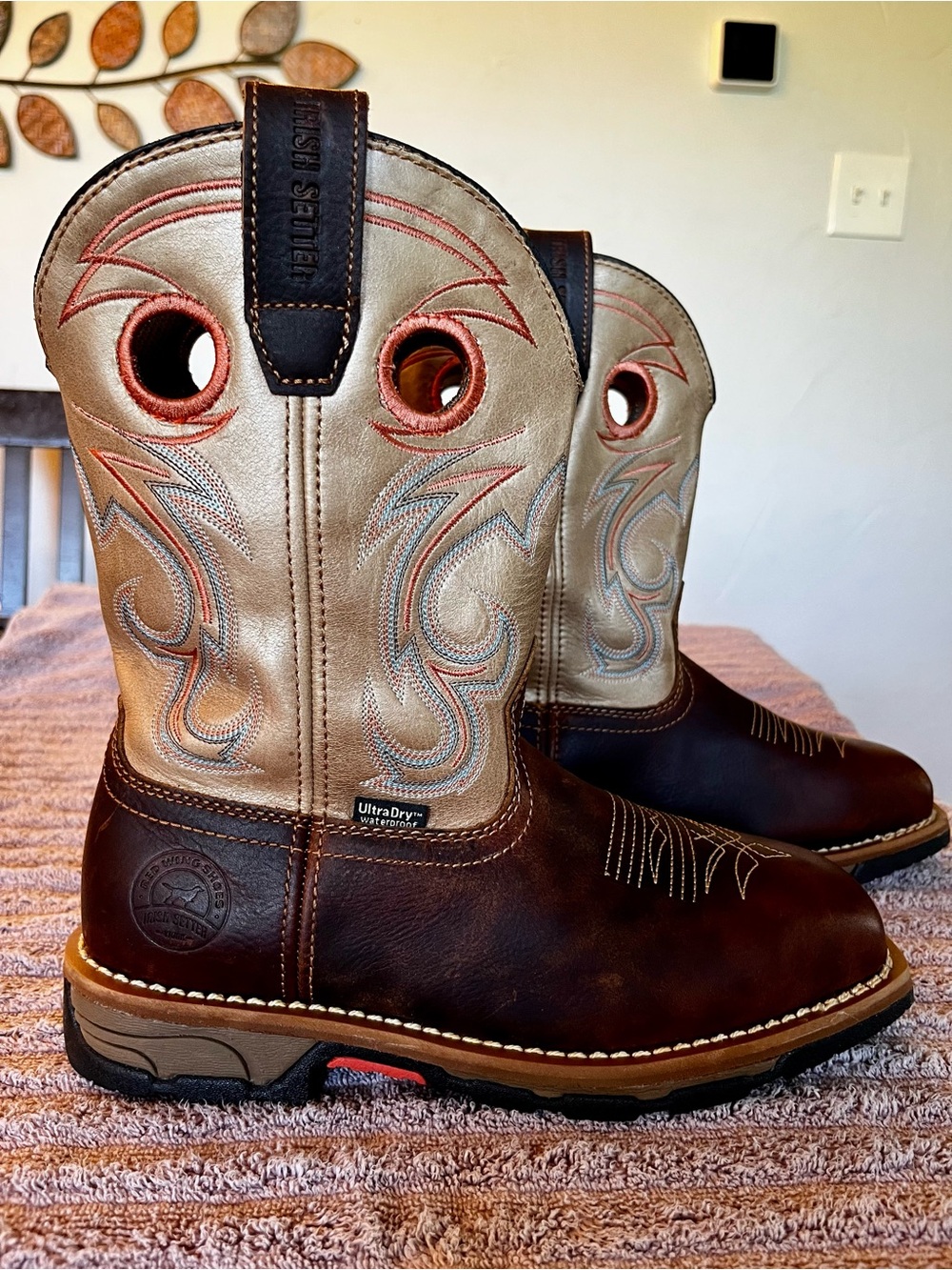 Irish Setter Red Wing Safety Toe Women’s Pull-On Work Boots